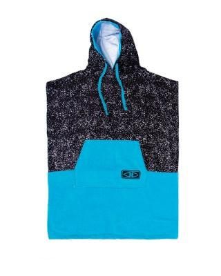 O&e Youth Hooded Poncho Blue