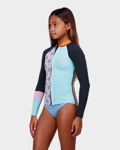 Billabong Teen Retro Vibe Peeky Jacket - Pale Lilac