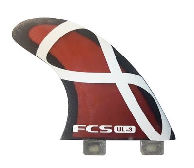 Fcs Ul-3 Red Tri Fin Set