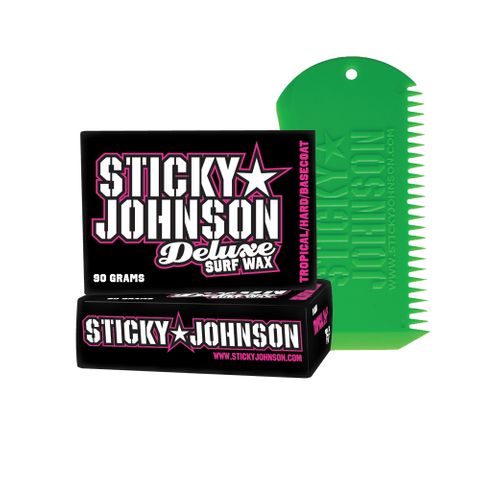 Sticky Johnson 2wax + Comb Pack Tropical