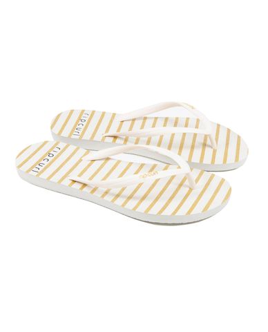 Rip Curl Jandals Glitter Stripe Rose Gold - Womens