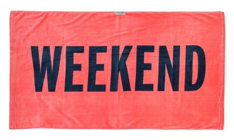 Leus Print Towel  Weekend
