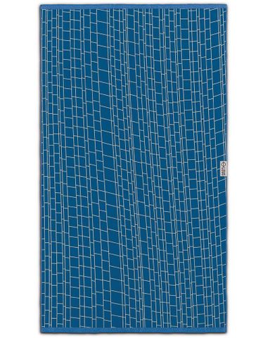 Leus Jacquard Woven Towel Stacked