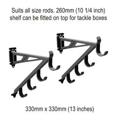 Rack It Up Ski/fishing Rod Rack