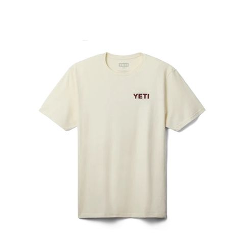 Yeti Wild Vine Short Sleeve T-Shirt - Natural