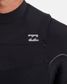 Billabong 3/2mm Furnace Natural Upcycler GBS Chest Zip Wetsuit - Black