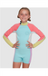 Billabong Teen Spring Fever Long Sleeve Spring Suit - Neon