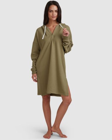 Billabong Women's Warm Up Hoodie - Olive