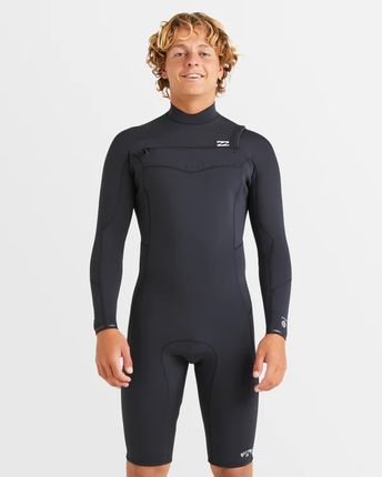 Billabong Absolute Natural Chest ZIp 2/2mm Long Sleeve Springsuit