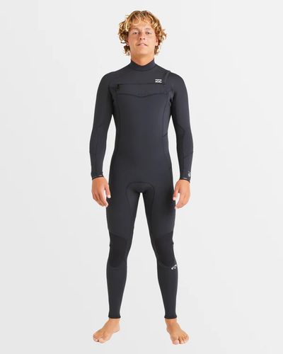 Billabong Absolute Natural Chest Zip 4/3mm - Black