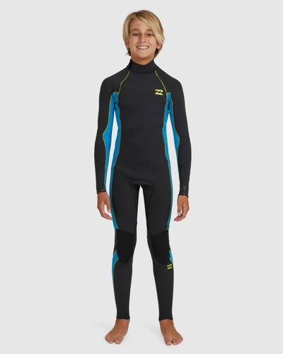 Billabong Absolute Boy's Steamer 3/2mm - Neon Night