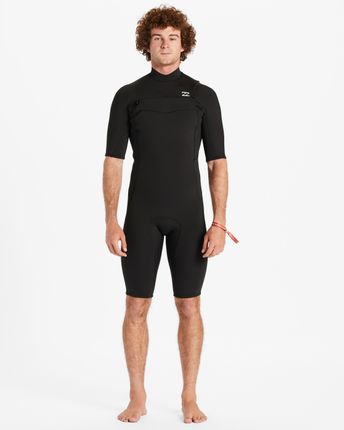 Billabong Absolute Chest Zip Springsuit 2/2mm - Black