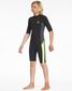 Billabong Boys  Absolute Back Zip Springsuit 2mm - Stealth