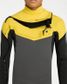Billabong Boys Absolute Steamer Chest Zip 3/2 - Orange