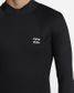 Billabong Foil Back Zip Steamer 3/2 - Black