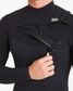 Billabong Furnace Comp Chest Zip Steamer 3/2 - Black