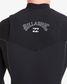 Billabong Furnace Comp Chest Zip Steamer 3/2 - Black