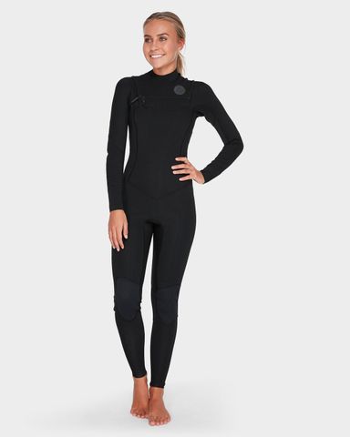 Billabong Furnace Salty Days 4/3 Steamer - Black Wave