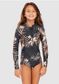 Billabong Salty Dayz Toddlers Long Sleeve Springsuit - Black Pebble