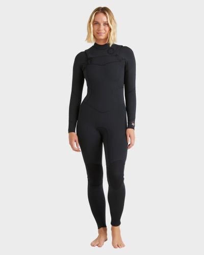 Billabong Salty Dayz Natural Chest Zip 4/3mm - Black