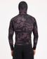 Billabong Strike Mission Hooded Long Sleeve Rash Vest - Black Camo