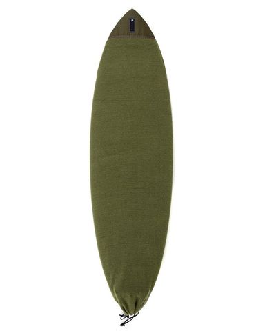 Creature Icon Fish Surfboard Sox - Military