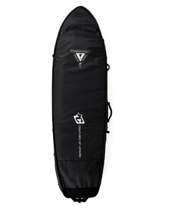 Creatures Reliance All Rounder Triple Surfboard Bag - Black