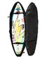 Creatures Shortboard Triple Boardcover - Black/Silver