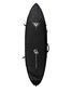 Creatures Shortboard Triple Boardcover - Black/Silver