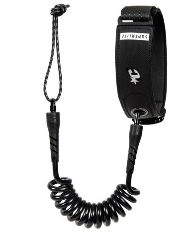 Creatures Superlite Bicep Leash - Black/Silver