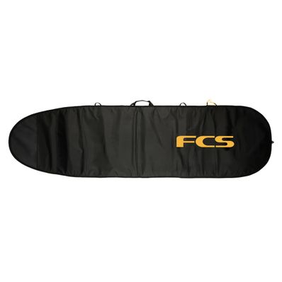 FCS Classic Fun Board Bag - Black/Mango