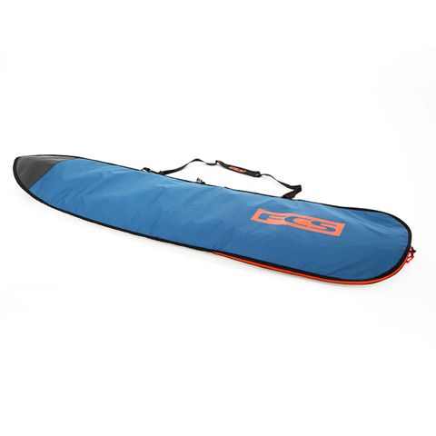 FCS Classic Funboard Bag - Steel Blue/White