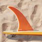FCS Flow III Screw & Plate LB Fin - Burnt Orange