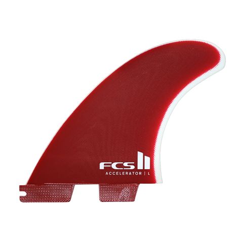 FCS II Accelerator Tri Fin Set - Rust