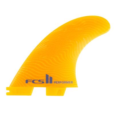 FCS II Performer Neo Glass Tri Fin Set - Mango