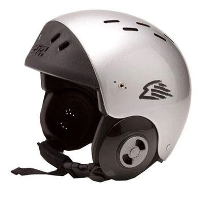 Gath Visor Retractable Helmet - Silver