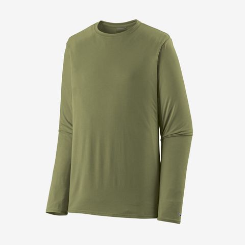 Men's Tropic Comfort Natural Crew - Buckhorn Green