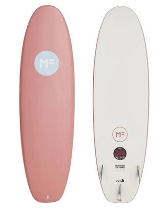 Mick Fanning Beastie Epoxy Lam - Coral