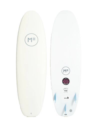 Mick Fanning Beastie Epoxy Lam - White