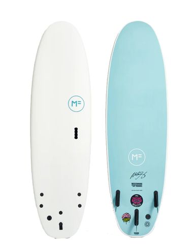 Mick Fanning Beastie - Supersoft - White + Teal