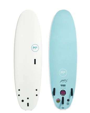 Mick Fanning Beastie - Supersoft - White + Teal