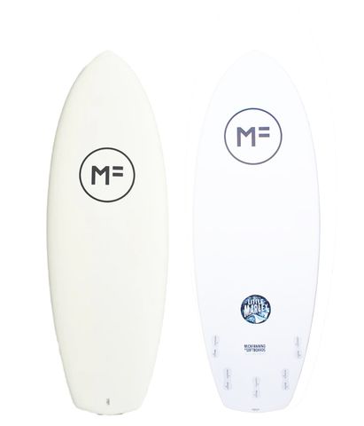 Mick Fanning Little Marley Epoxy Lam - White