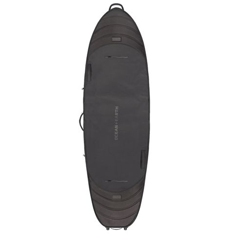 O&E APEX Fish/Short Travel Cover Wheel - 4 Board - Black