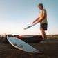 O&E APEX Fish/Short Travel Cover Wheel - 4 Board - Black