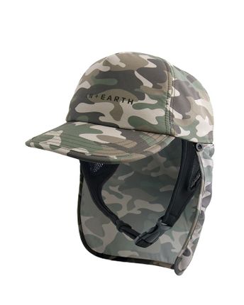 O&E Bingin Lightweight Legionnaire Surf Cap - Camo