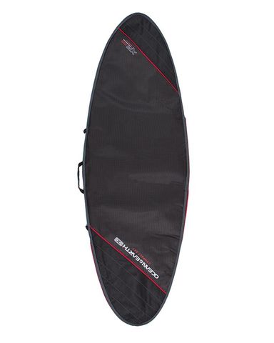 O&E Compact Day Fish Cover- Black/Red