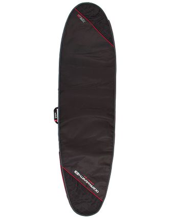O&E Compact Day Longboard Cover - Black/Red