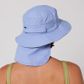 O&E Indo Stiff Peak Surf Hat - Blue