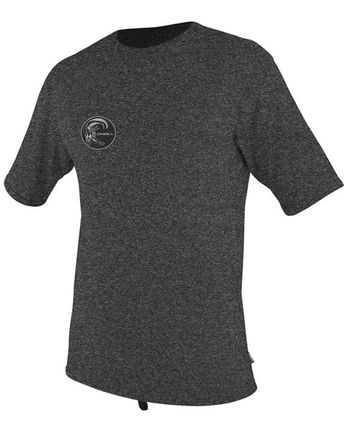 O'Neil 24-7 Hybrid Short Sleeve Surf Rashie Tee - Black