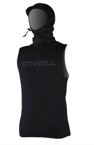 O'Neill Thermo X Hooded Wetsuit Vest - Black